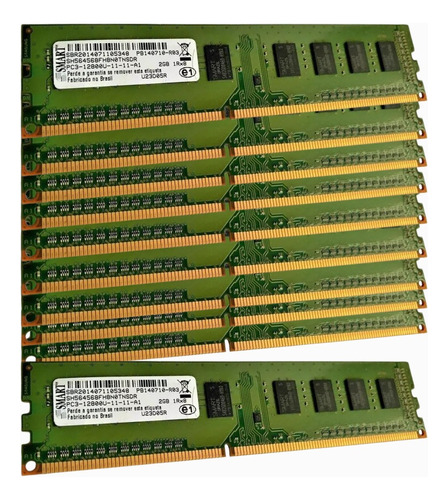 Memória Ram 2gb Ddr3 Smart Pc3-12800 1600mhz Kit C/10