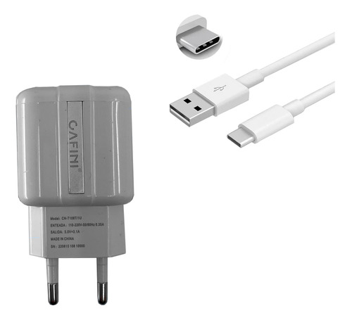 Cargador De Pared 3.1 A Cable Tipo C Samsung Xiaomi Huawei®