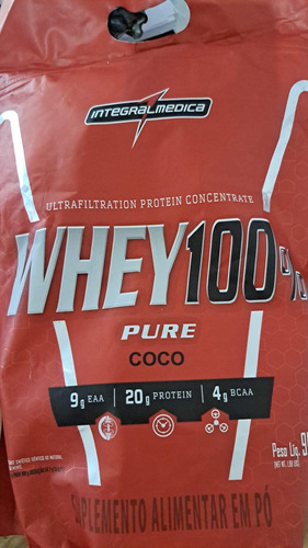 Integralmédica  Whey 100% Pure Proteínas Coco  907g