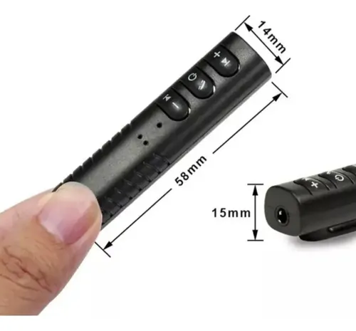 Receptor Bluetooth Netmak Auxiliar Stereo Auto - Auriculares