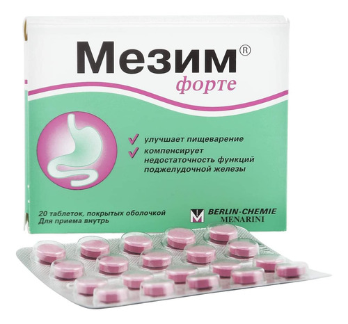 Mezym Forte 80 Comprimidos Recubiertos