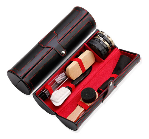 Kit De Cuidado De Zapatos De Cuero Kit De Viaje 10 Piezas
