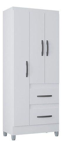 Guarda Roupa Capri Com 3 Portas E 2 Gavetas Poquema