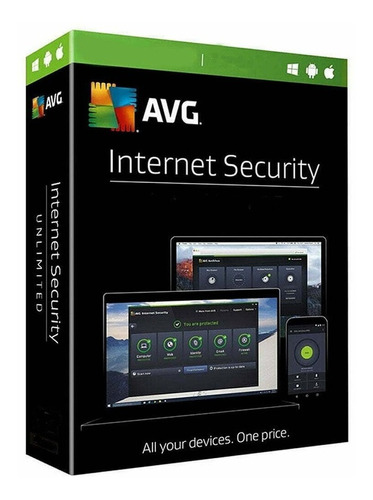 Avg Internet Security 1 Dispositivo 2 Años Key