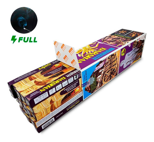 Imagem 2 de 9 de Incenso Original Bharath Darshan Box Com 25cx De 7 Varetas