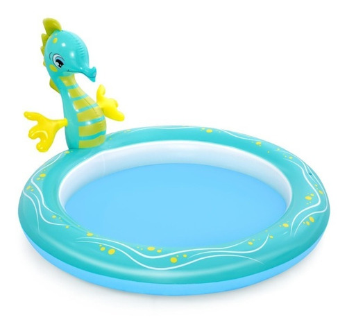 Alberca Inflable Aspersor De Caballito De Mar Bestway 53114