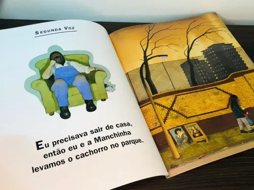 Livro Vozes No Parque - Anthony Browne - Literatura Infantojuvenil