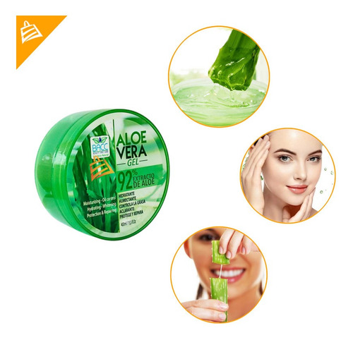 Gel Áloe Vera Limpiador Facial Humecta Y Cura La Piel