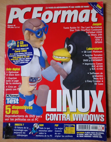 Revista Pc Format Nº40 + 2 Cd