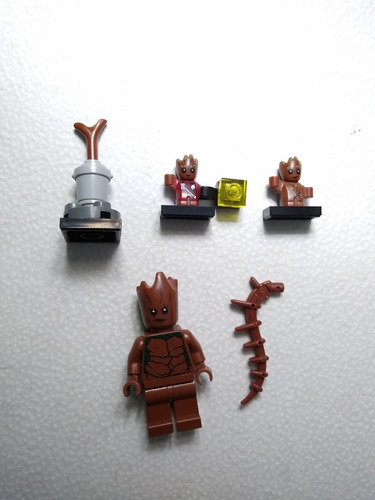 Lego Original Guardianes De La Galaxia Evolución De Groot 