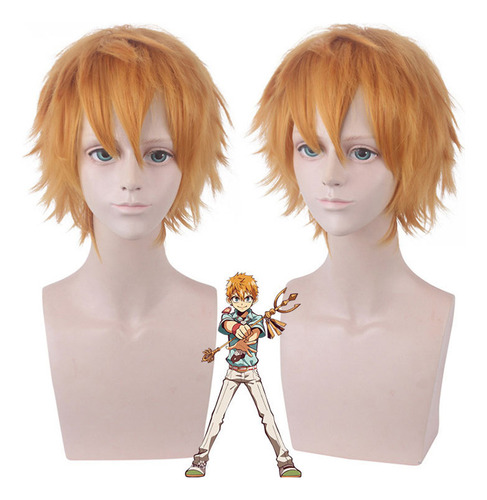 Peluca Del Hermano Yuanguang (cos) Shiki Shiki Hanako-kun Na