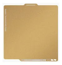 Comprar Cama Pei Con Textura Dorada Para Bambu Lab X1 Y P1 Macrotec