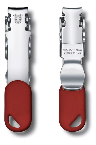 Rt Cortauñas Unisex Victorinox Con Agujero, Color Rojo,
