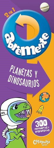 Abremente 2 En 1 Planetas Y Dinosaurios Catapulta Los Editor