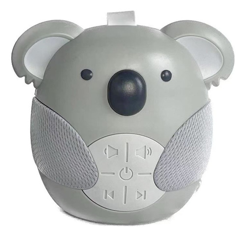 Reproductor Musical Para Bebe Cuna Cunero Koala Lechuza Gris