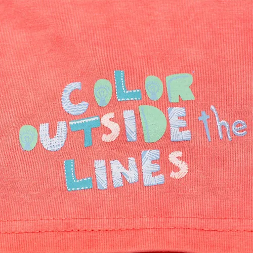 Polera Bebé Algodón Verano Niño Coral