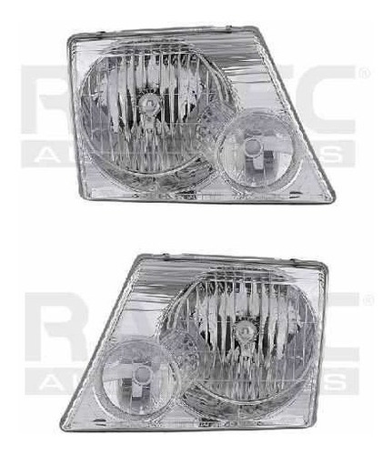 Par Juego Faros Ford Explorer 2002 - 2005 Depo Rxc