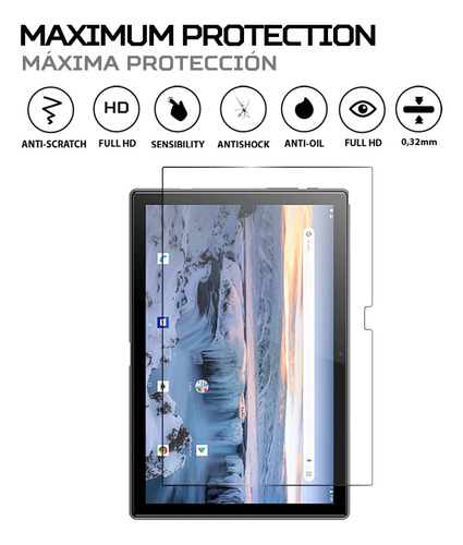 Protector De Pantalla Antishock Para Innjoo Voom Tab Pro