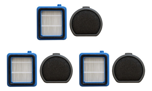 Filtro Hepa Lavable De 6 Piezas Para Aspiradora Aeg Fx9, Rep