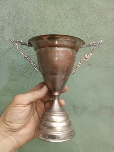 Antigua Copa Trofeo Campeonato Circulo Militar Sable 1972