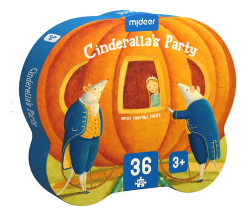 Mideer Artists Fairy Tale Puzzle Cinderalla S Party 36