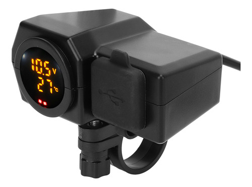 Cargador De Moto De 1024 V, Interfaz Usb Tipo C, Color Led