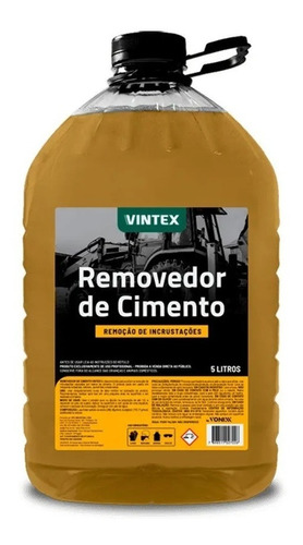 Removedor De Cimentos Limpeza Betoneira Desincrusta Vintex
