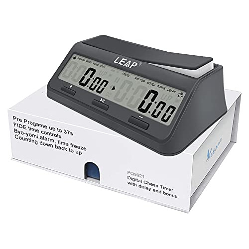 Leap Reloj De Ajedrez Digital Chess Timer Avanzado D559o