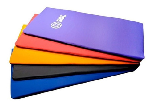 Imagen 1 de 2 de Colchoneta Yoga Pilates 1mt X 0,50 X 4cm Forrada