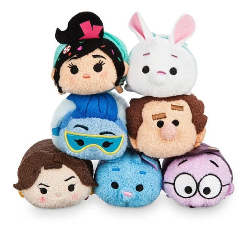 Tsum Tsum Ralph El Demoledor Y Vanellope Incluye Envío