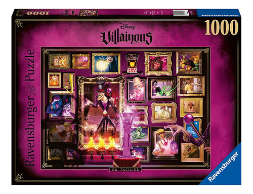 Desinstalador Ravensburger Disney Villainous, 1000 Piezas