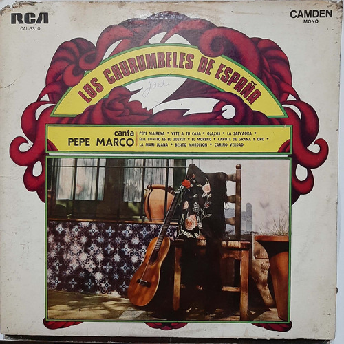 Vinilo Churumbeles De España Pepe Canta Marco Es1