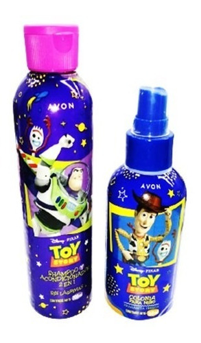 Colonia Perfume Toystory +  Shampoo Y Acondicionador 2 En 1