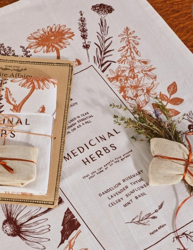 Imagen 1 de 4 de Repasador Paño Herbs Deco Petite Affaire