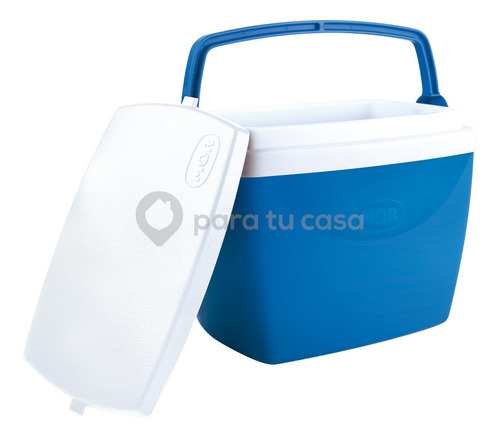 Imagen 2 de 10 de Lunchera Heladerita Conservadora Camping Escolar 6 L Mor Ct