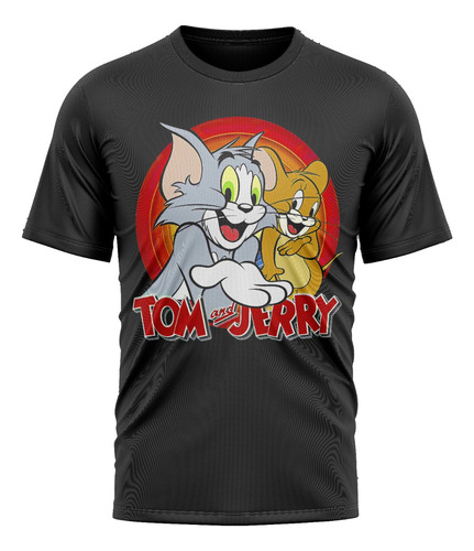 Remera Retro Tom Y Jerry  Dtf#0704 T/ Los Talles