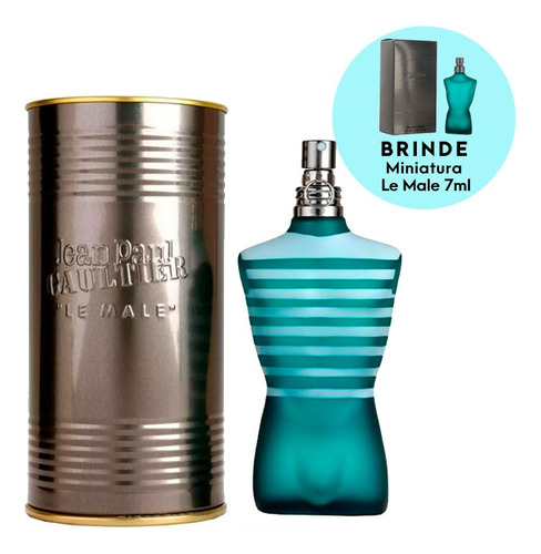 Perfume Jean Paul Gaultier Le Male 125ml + Amostra De Brinde