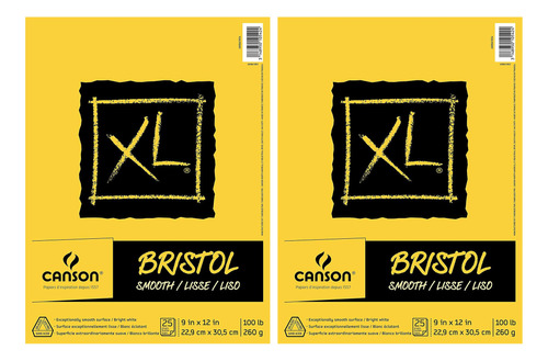 Canson Xl Series Bristol Pad, Papel Pesado Para Tinta, Marca