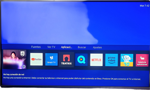 Smart Tv Led Philips 4k Uhd 50 Pud6654/77 Con Control Excelt (Usado)