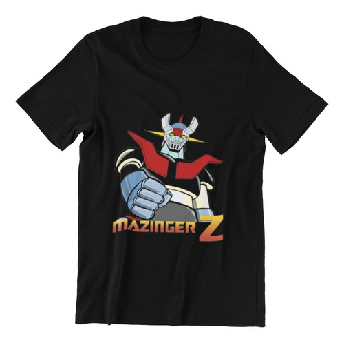 Polera Unisex Mazinger Z Anime Manga Otaku Estampado Algodon
