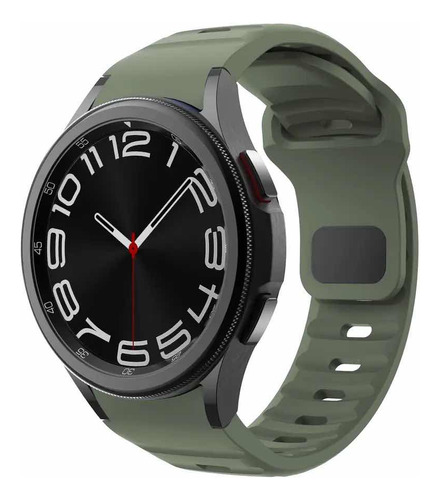 Correa Para Samsung Watch 6 De Silicone Corrugado