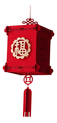 Linterna China Roja, Decoración De Año Nuevo Estilo A