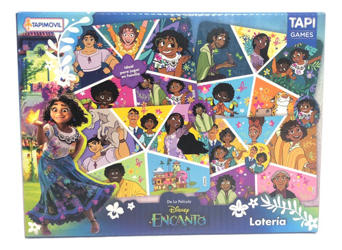 Juego De Lotería Tapimovil Disney Encanto Original Infantil
