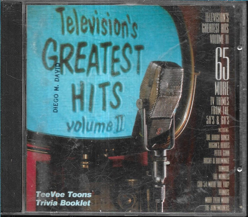 Compilado Artistas Album Television's Greatest Hits Volume 2