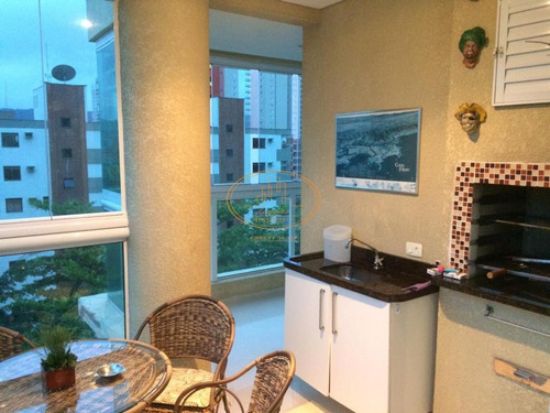 Imagem 2 de 21 de Apartamento Com 3 Dormitório(s) Localizado(a) No Bairro Loteamento João Batista Julião Em Guarujá / Guarujá - 6594