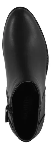 Botín Mujer Bamers Cordova Negro