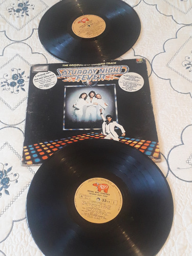 Disco Doble De Vinil Bee Gees (Usado)