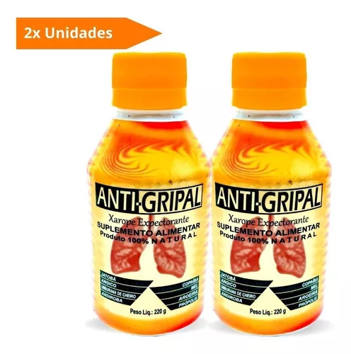 Xarope Expectorante Anti- Gripal - Farmacopéia - Fitoterápicos - Magazine  Luiza