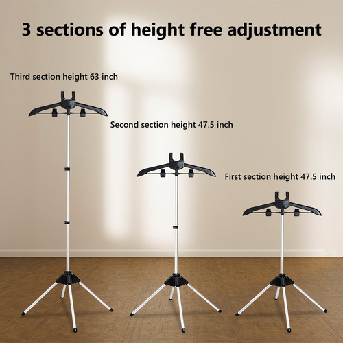 Soporte De Plancha A Vapor Para Ropa, Colgadores De Ropa De