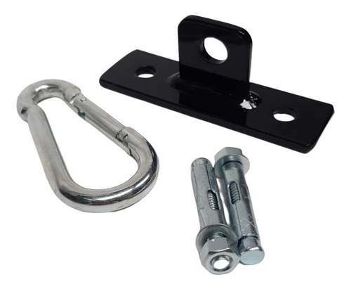 Imagen 1 de 3 de Base Soporte Anclaje Techo Para Banda Elástica + Mosquetón